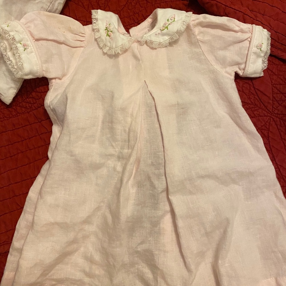 Linen spring dress